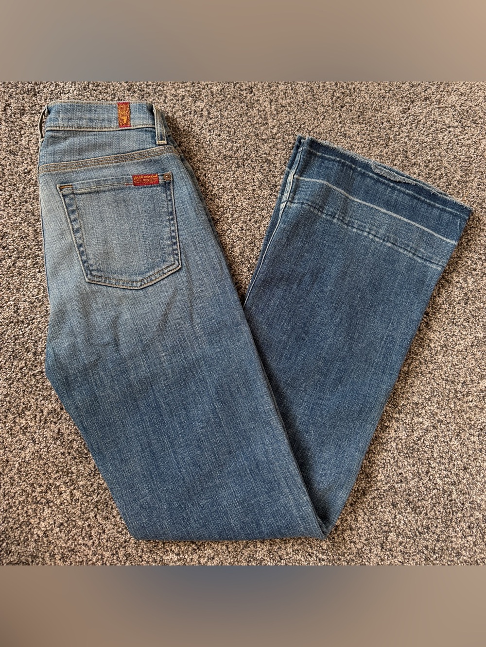 7 for All Mankind Ginger jeans-size 27-32in inseam. #ginger